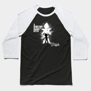 Vegeta Prince Of Saiyans Baseball T-Shirt